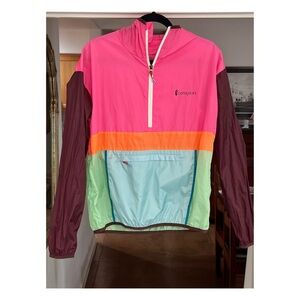 Cotopaxi Multicolor windbreaker hoodie